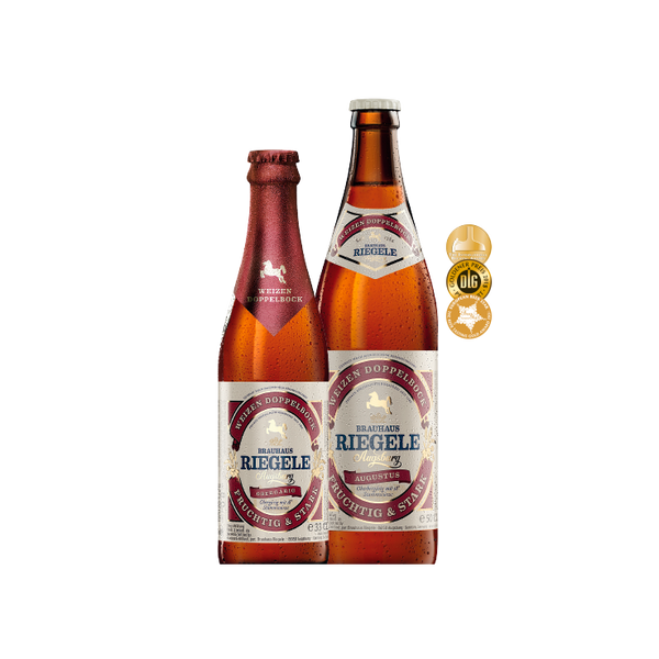 RIEGELE AUGUSTUS WEIZENBOCK bottiglia 0,33L