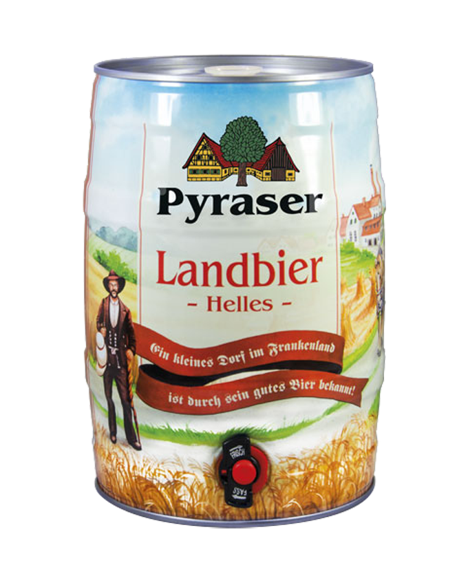 FUSTINO A CADUTA PYRASER LANDBIER Helles 5L