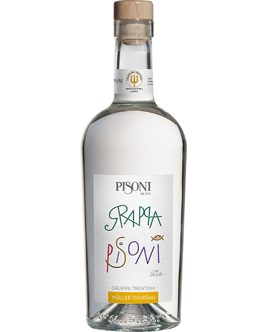 Pisoni Grappa Trentina Müller Thurgau 70cl