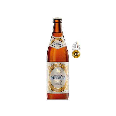 RIEGELE HEFE-WEIZEN bottiglia 0,50L