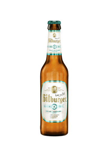 BITBURGER HELLES GLUTEN FREI bottiglia 0,33L