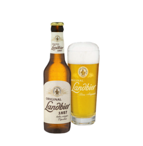 LANDBIER ORIGINAL 1857 HELLES bottiglia 0,33L